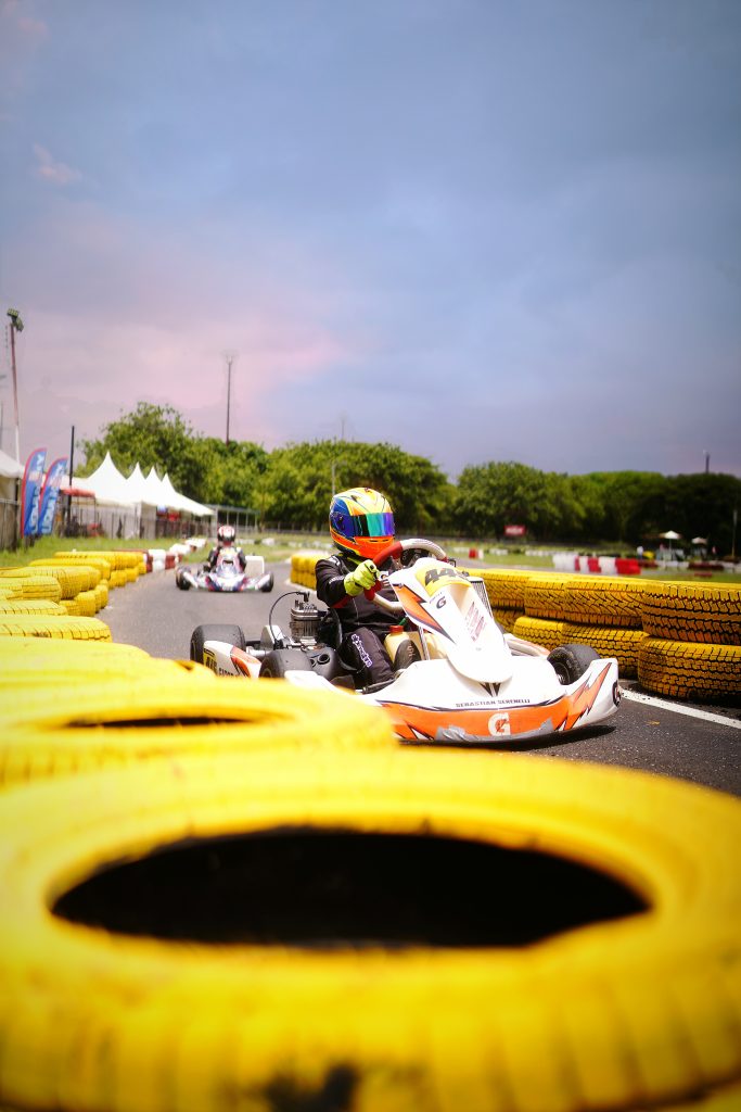 Sebastián Serenelli en la Copa IAME FVK