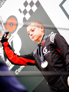 Sebastián Serenelli en la Copa IAME FVK