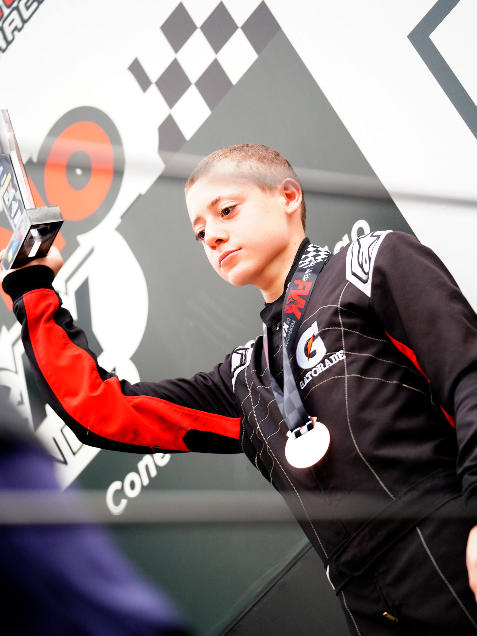 Sebastián Serenelli en la Copa IAME FVK